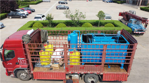 绍兴铝制品废水处理设备发货